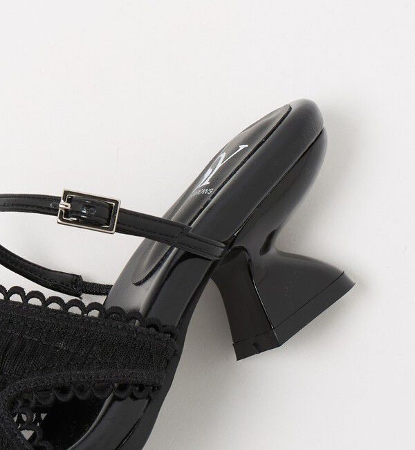 SY UNITED ARROWS「＜SY＞シースルーギャザー サンダル50&uarr;」|サンダル|