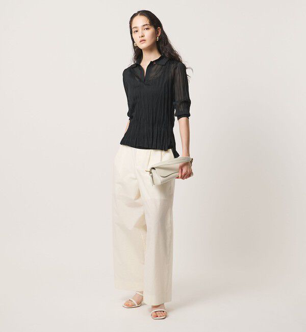 UNITED ARROWS「ランダム プリーツ ニット ‐ウォッシャブル‐」|ニット・セーター|