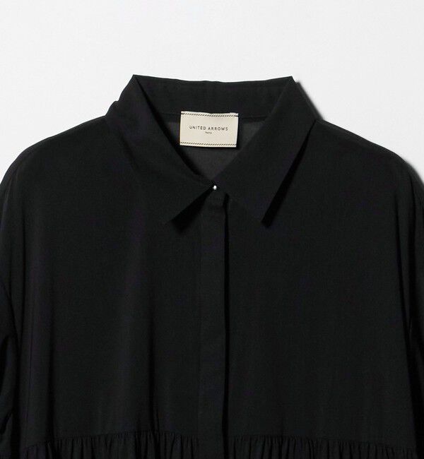 UNITED ARROWS「ボイル ティアード チュニック」|シャツ・ブラウス|