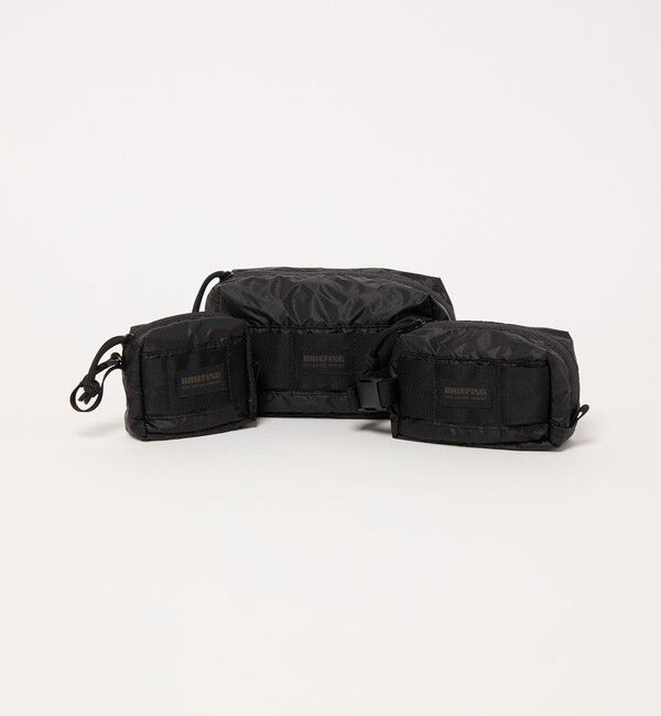 UNITED ARROWS「【別注】＜BRIEFING＞SOLID LIGHT SQUARE GADGET POUCH/ソリッド ライト スクエア ガジェットポーチ」|ポーチ|