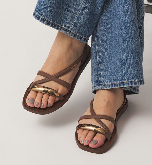 UNITED ARROWS green label relaxing「＜Ipanema＞GO CHIC サンダル」|サンダル|DK.BROWN