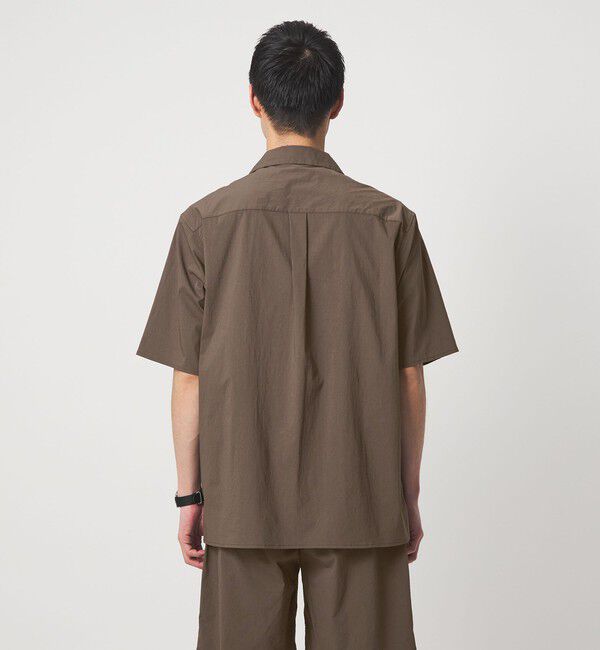 UNITED ARROWS green label relaxing「WONDER CLOTH オープンカラー 3ポケット 半袖シャツ -ストレッチ・接触冷感・吸水速乾-」|シャツ・ブラウス|