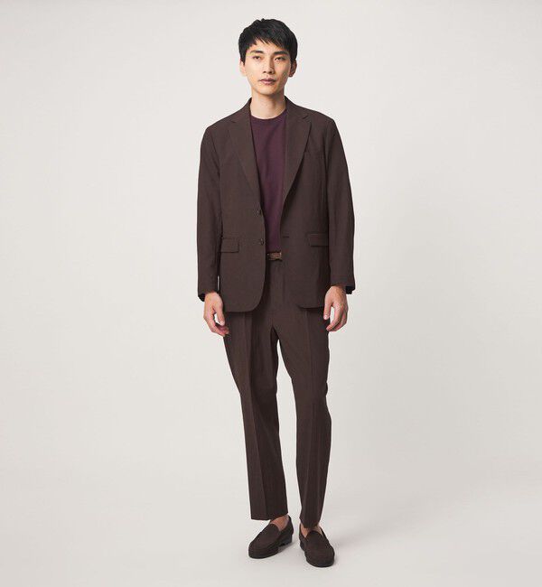 UNITED ARROWS green label relaxing「A+ air ポリエステル 空羽 2B リラックス セットアップジャケット -吸水速乾・通気性-」|テーラードジャケット|