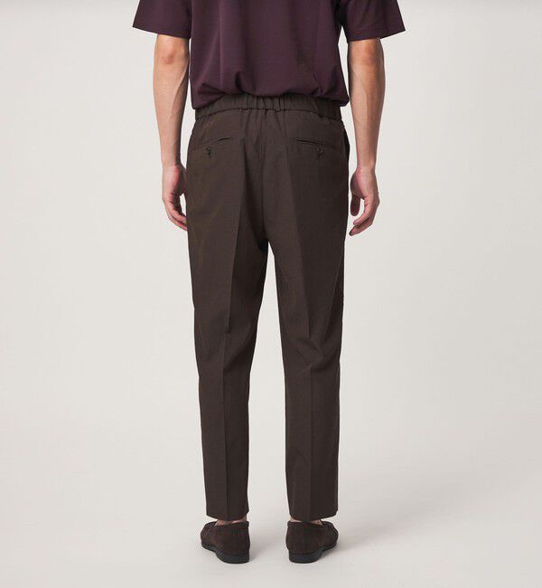 UNITED ARROWS green label relaxing「A+ air ポリエステル 空羽 リラックス イージー 1プリーツ スラックス セットパンツ -吸水速乾・通気性-」|スラックス|