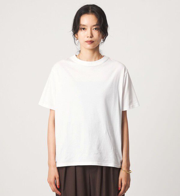 UNITED ARROWS green label relaxing「【WEB限定】＜at ease＞レースキャミ &times; Tシャツ セット」|Tシャツ・カットソー|