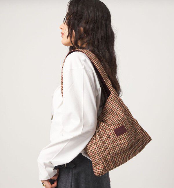 UNITED ARROWS green label relaxing「＜CLANATE＞リバーシル バッグ（無地/チェック）」|ショルダー・メッセンジャー|