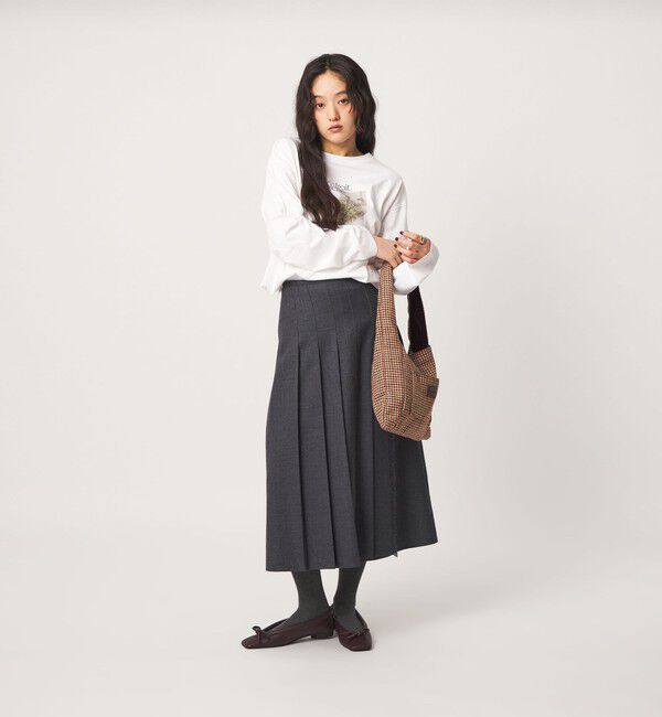 UNITED ARROWS green label relaxing「＜CLANATE＞リバーシル バッグ（無地/チェック）」|ショルダー・メッセンジャー|