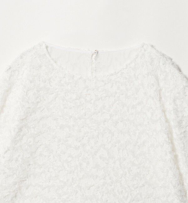 UNITED ARROWS green label relaxing「レオパード カット ジャガード ブラウス」|シャツ・ブラウス|