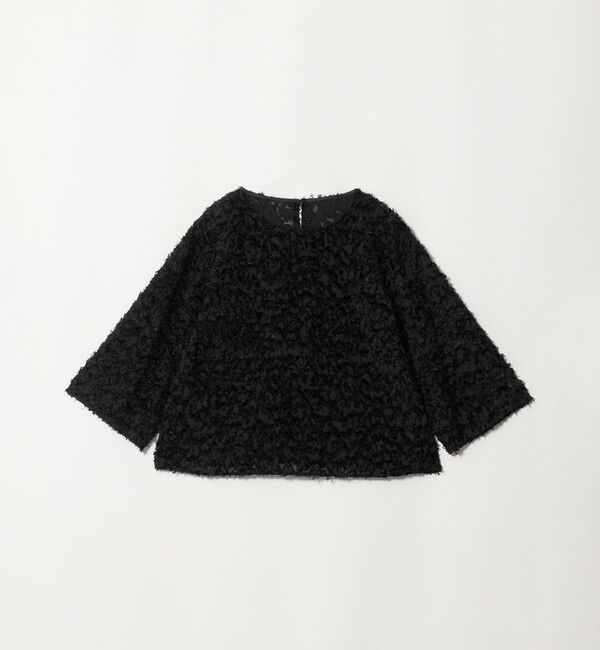 UNITED ARROWS green label relaxing「レオパード カット ジャガード ブラウス」|シャツ・ブラウス|