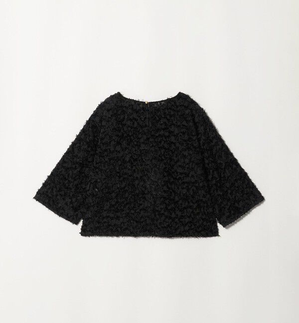 UNITED ARROWS green label relaxing「レオパード カット ジャガード ブラウス」|シャツ・ブラウス|