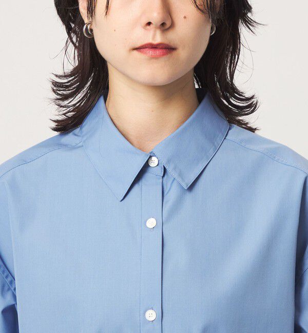 UNITED ARROWS green label relaxing「レース ドッキング シャツ」|シャツ・ブラウス|