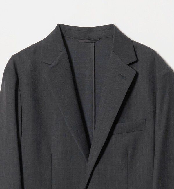 UNITED ARROWS green label relaxing「ウォッシャブル サージ ナロー ジャケット -２WAYストレッチ-」|テーラードジャケット|