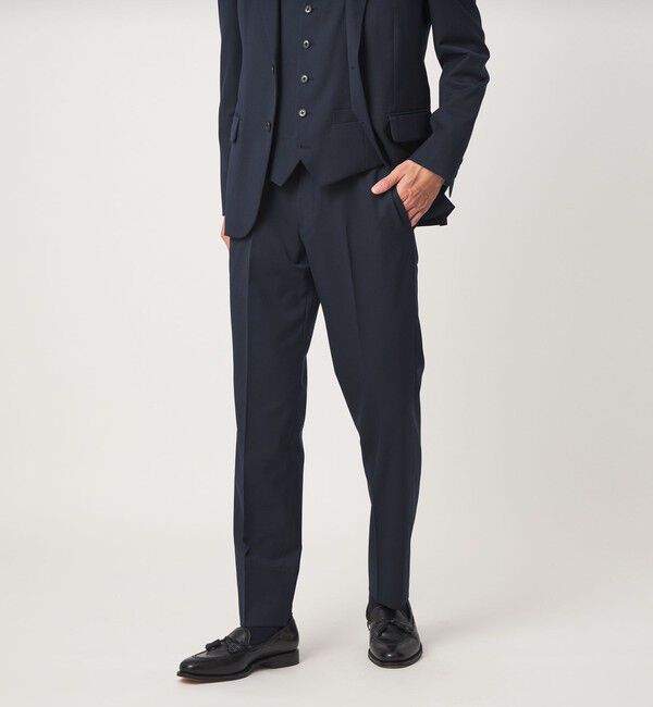 UNITED ARROWS green label relaxing「A+ TWPU サージ スリム アジャスター NP スラックス セットアップパンツ -ストレッチ-」|スラックス|ROYAL
