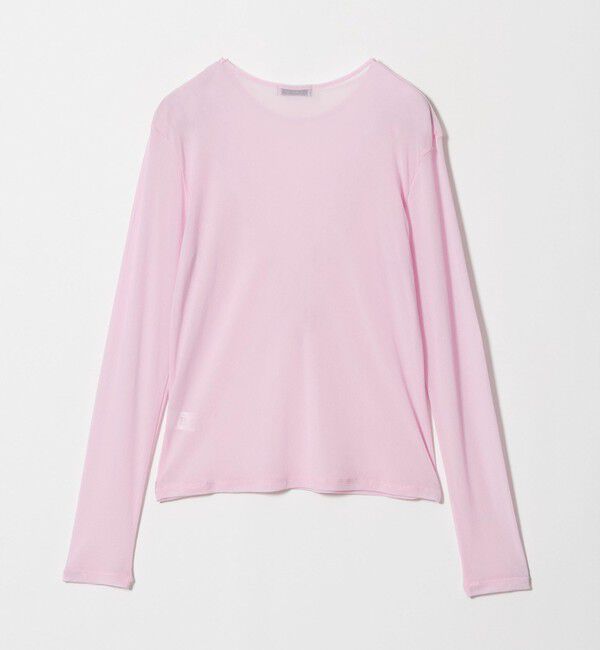 UNITED ARROWS green label relaxing「チュール シアー クルーネック プルオーバー カットソー」|Tシャツ・カットソー|