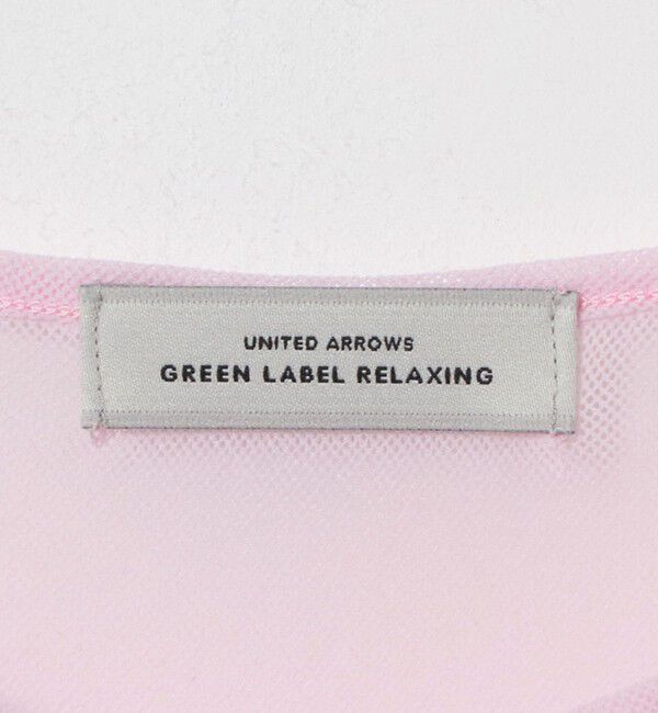 UNITED ARROWS green label relaxing「チュール シアー クルーネック プルオーバー カットソー」|Tシャツ・カットソー|