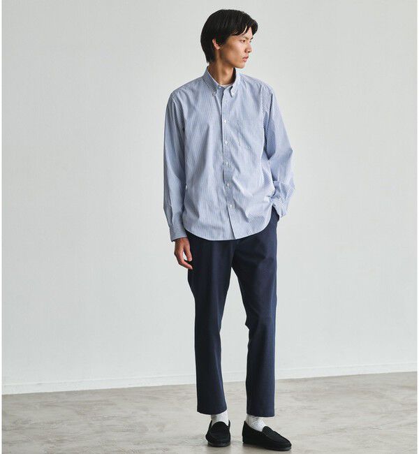 UNITED ARROWS green label relaxing「MULTI FUNCTION ピンオックス ボタンダウン 長袖シャツ -UVカット・吸水速乾・遮熱-」|シャツ・ブラウス|