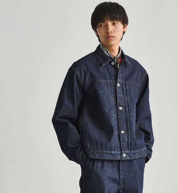 UNITED ARROWS green label relaxing「ファーストタイプ デニム ジャケット」|ブルゾン・スタジャン|