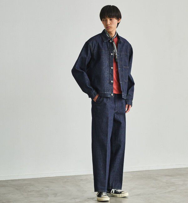 UNITED ARROWS green label relaxing「ファーストタイプ デニム ジャケット」|ブルゾン・スタジャン|
