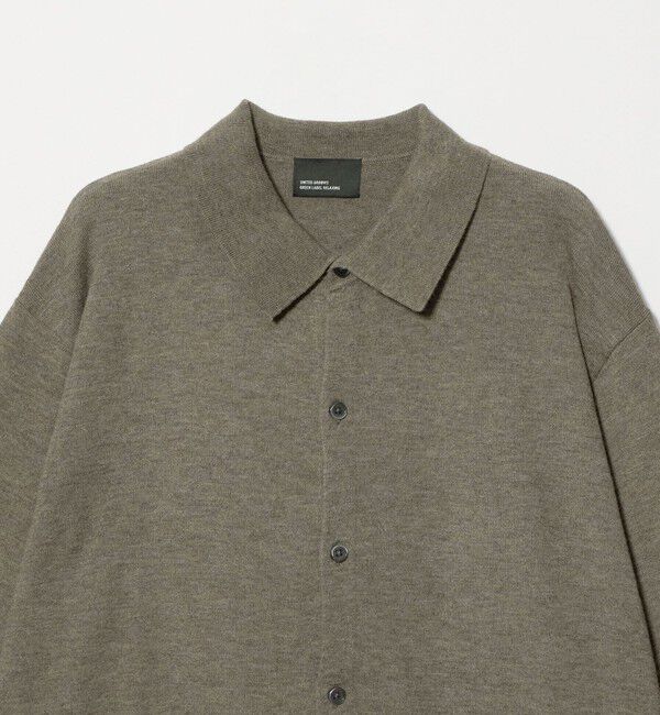 UNITED ARROWS green label relaxing「【WEB限定】JUST fit ハイゲージ ポロニット カーディガン」|カーディガン|