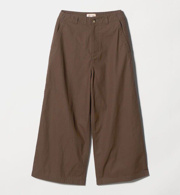 BEAUTY&YOUTH UNITED ARROWS「＜MEYAME＞サイドライン ワイドパンツ」|その他|DK.BROWN