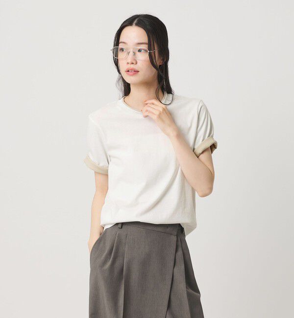 BEAUTY&YOUTH UNITED ARROWS「コットン レイヤード クルーネックTシャツ」|Tシャツ・カットソー|WHITE