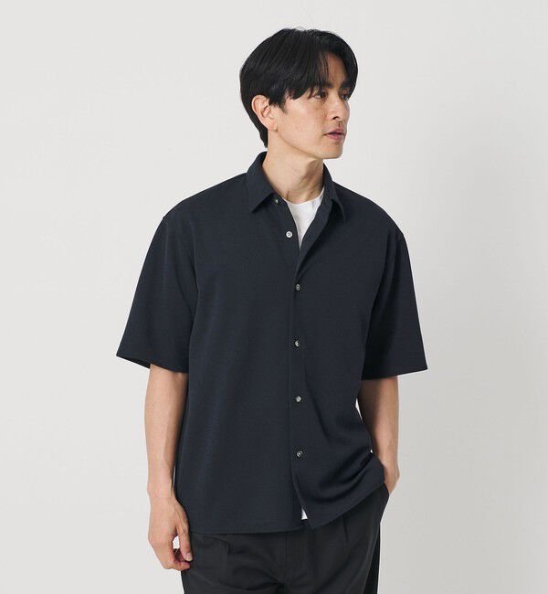 BEAUTY&YOUTH UNITED ARROWS「ドライ スムース ジャージー ショートスリーブシャツ 吸水速乾」|シャツ・ブラウス|