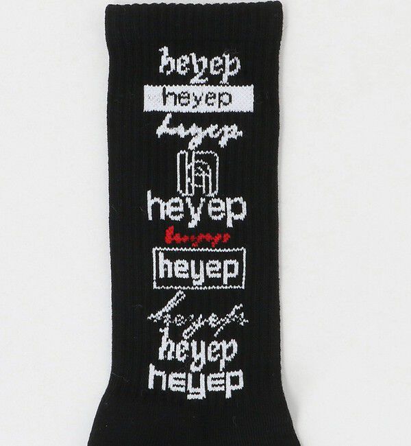 BEAUTY&YOUTH UNITED ARROWS「【別注】＜heyep＞Mixed Logo ソックス/2P」|ソックス|