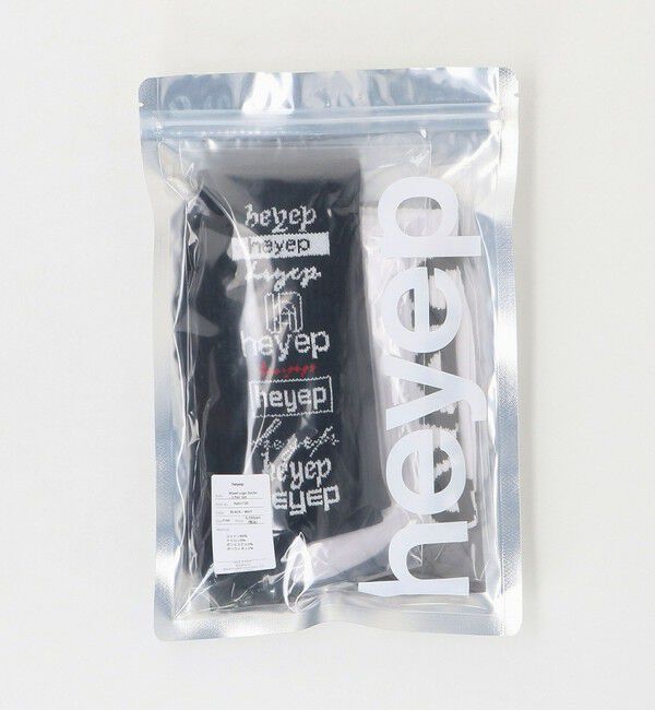BEAUTY&YOUTH UNITED ARROWS「【別注】＜heyep＞Mixed Logo ソックス/2P」|ソックス|