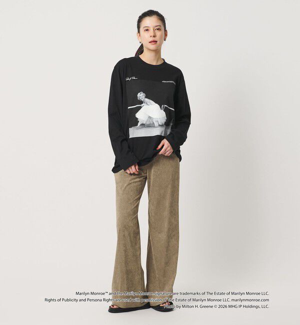 BEAUTY&YOUTH UNITED ARROWS「【別注】＜GOOD ROCK SPEED＞Marilyn Monroe/ロングスリーブ Tシャツ」|Tシャツ・カットソー|