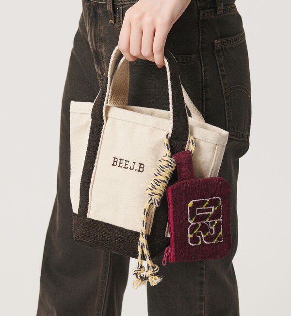 BEAUTY&YOUTH UNITED ARROWS「【別注】＜beej＞キャンバス タッセル トートバッグ」|トートバッグ|