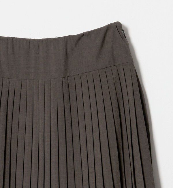 BEAUTY&YOUTH UNITED ARROWS「ソリッド＆チェック プリーツスカート」|スカート|