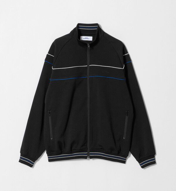 NICE WEATHER「＜NICE WEATHER＞トラックジャケット」|ブルゾン・スタジャン|BLACK