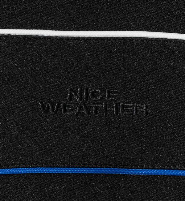 NICE WEATHER「＜NICE WEATHER＞トラックジャケット」|ブルゾン・スタジャン|