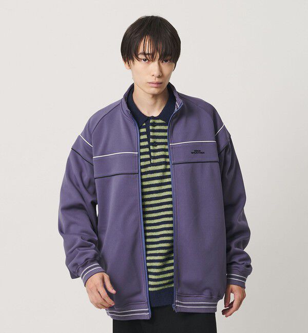 NICE WEATHER「＜NICE WEATHER＞トラックジャケット」|ブルゾン・スタジャン|