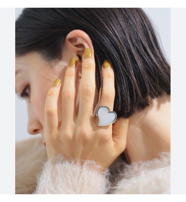 Ray BEAMS 「XOLO JEWELRY &times; Ray BEAMS / 別注 Big Heart Ring」|その他|White_Shell