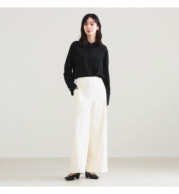 Demi-Luxe BEAMS 「トリコット イージーパンツ」|チノ|