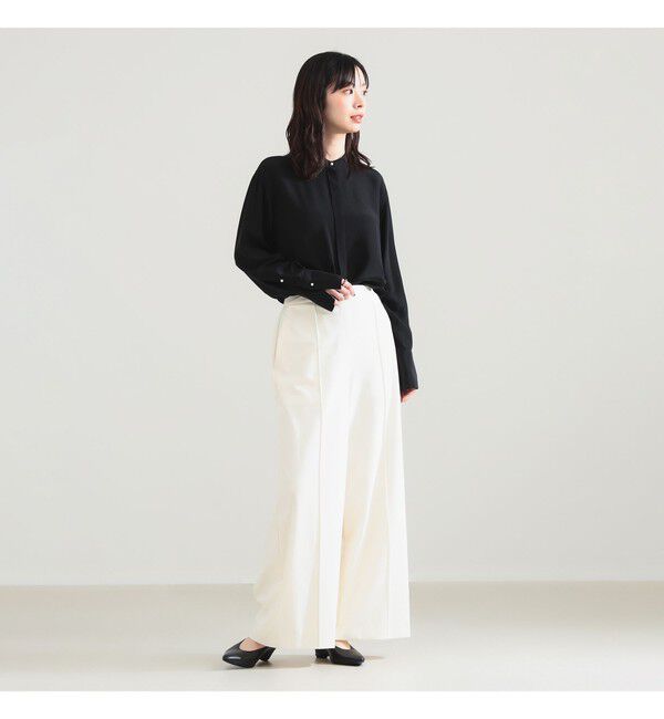 Demi-Luxe BEAMS 「トリコット イージーパンツ」|チノ|