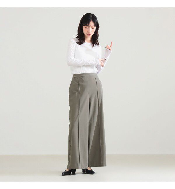 Demi-Luxe BEAMS 「トリコット イージーパンツ」|チノ|