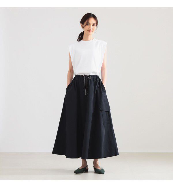 Demi-Luxe BEAMS 「サイドポケット サーキュラー スカート」|スカート|