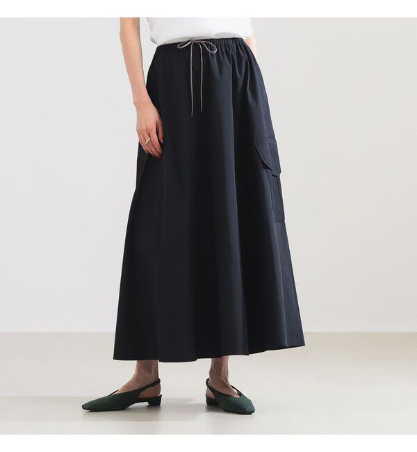 Demi-Luxe BEAMS 「サイドポケット サーキュラー スカート」|スカート|