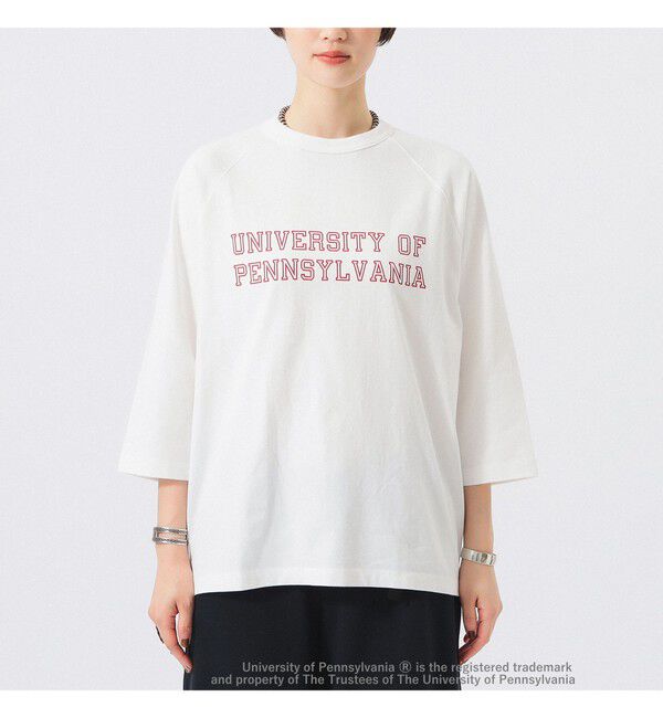 BEAMSBOY「【別注】GOOD ROCK SPEED / カレッジ ラグラン Tシャツ」|Tシャツ・カットソー|