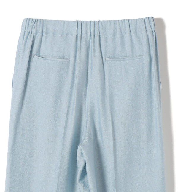 SHIPS for women「〈接触冷感/手洗い可能〉Jupiter 麻混 タック ギャザー パンツ」|その他|