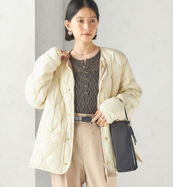 SHIPS for women「《予約》【SHIPS別注】TAION:〈手洗い可能〉リバーシブル マルチ WAY ダウン ジャケット」|ダウン|