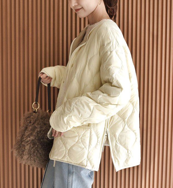 SHIPS for women「《予約》【SHIPS別注】TAION:〈手洗い可能〉リバーシブル マルチ WAY ダウン ジャケット」|ダウン|