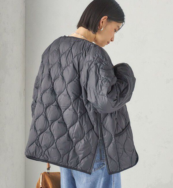 SHIPS for women「《予約》【SHIPS別注】TAION:〈手洗い可能〉リバーシブル マルチ WAY ダウン ジャケット」|ダウン|