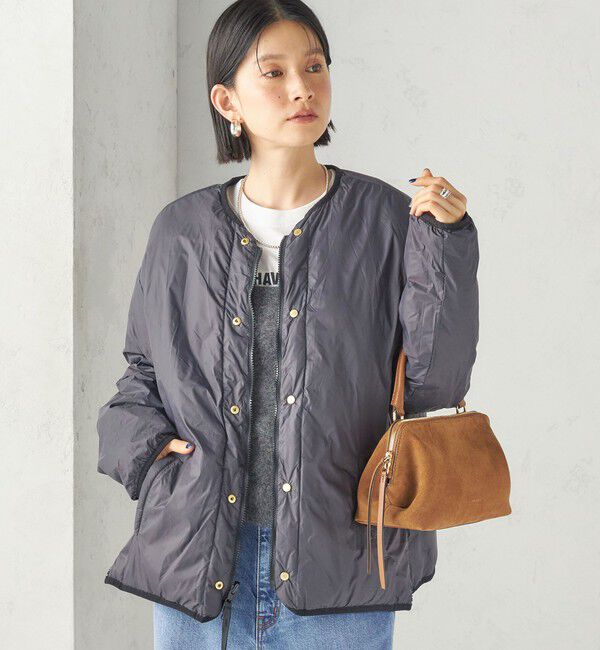 SHIPS for women「《予約》【SHIPS別注】TAION:〈手洗い可能〉リバーシブル マルチ WAY ダウン ジャケット」|ダウン|