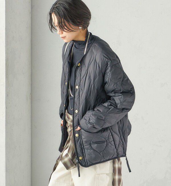 SHIPS for women「《予約》【SHIPS別注】TAION:〈手洗い可能〉リバーシブル マルチ WAY ダウン ジャケット」|ダウン|