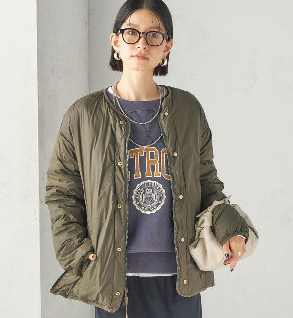 SHIPS for women「《予約》【SHIPS別注】TAION:〈手洗い可能〉リバーシブル マルチ WAY ダウン ジャケット」|ダウン|