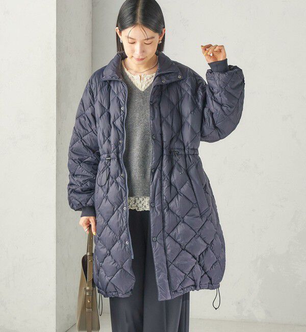 SHIPS for women「《予約》【SHIPS別注】TAION: 〈手洗い可能〉フード ダウン コート」|ダウン|