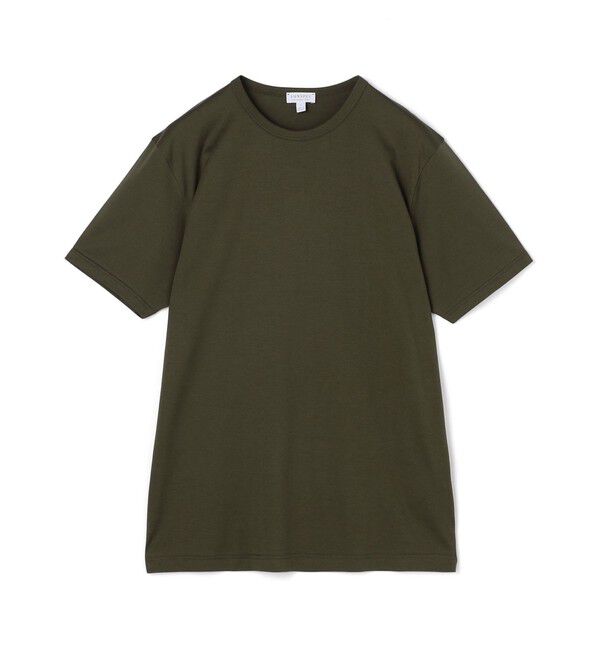 TOMORROWLAND BUYING WEAR「SUNSPELコットン クラシック Tシャツ」|Tシャツ・カットソー|55 Deep Olive